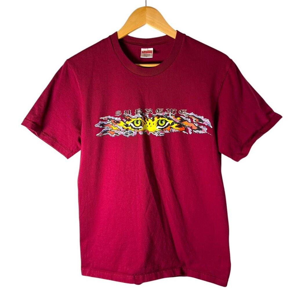 Supreme SS22 Cardinal Eyes T-shirt Men’s S | Designer Streetwear Skater Casual